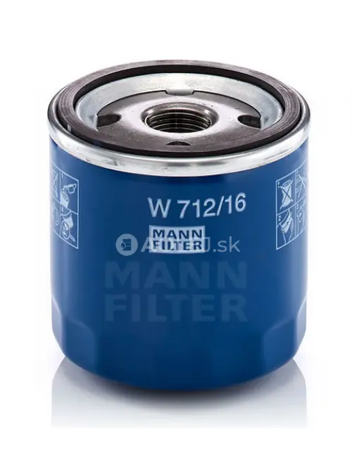 Olejov&yacute; filter MANN FILTER W 712/16