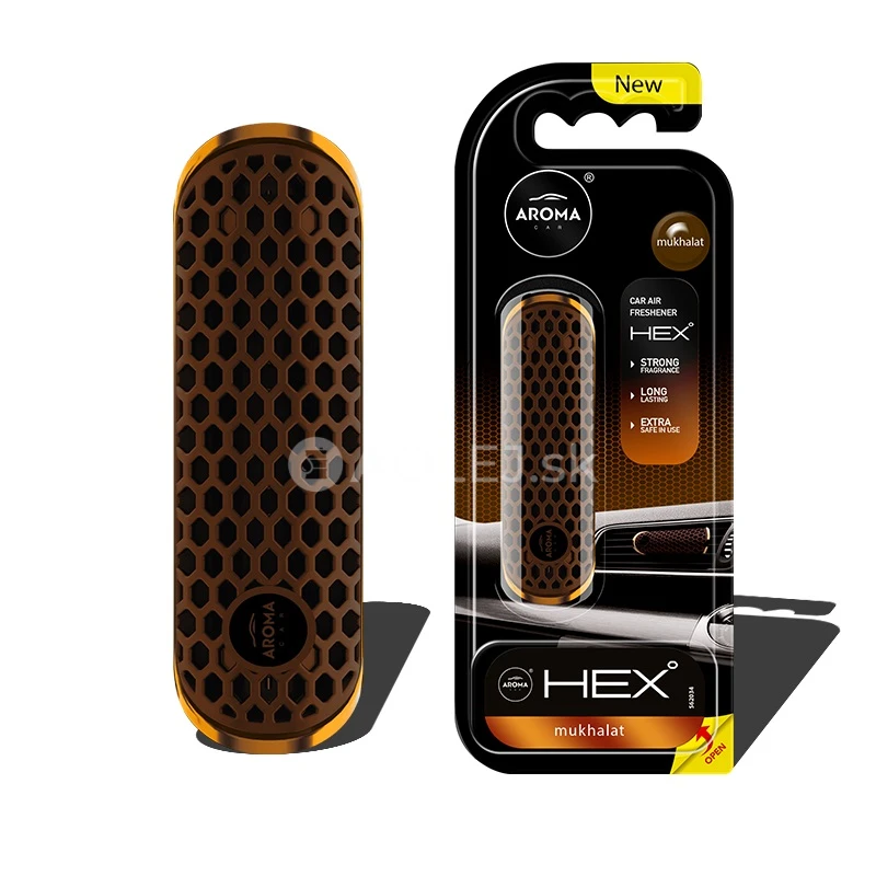 Osviežovač vzduchu AROMA CAR FANCY SHAPES POLYMER HEX Mukhalat