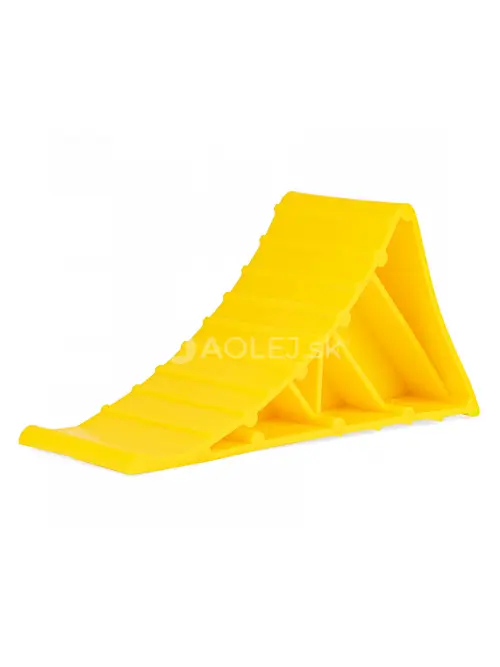 Zakladac&iacute; klin pod koleso automobilu, plastov&yacute;