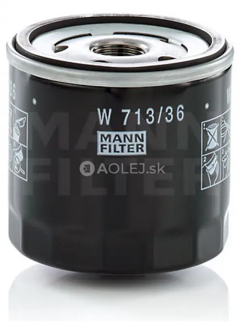 Olejov&yacute; filter MANN FILTER W 713/36