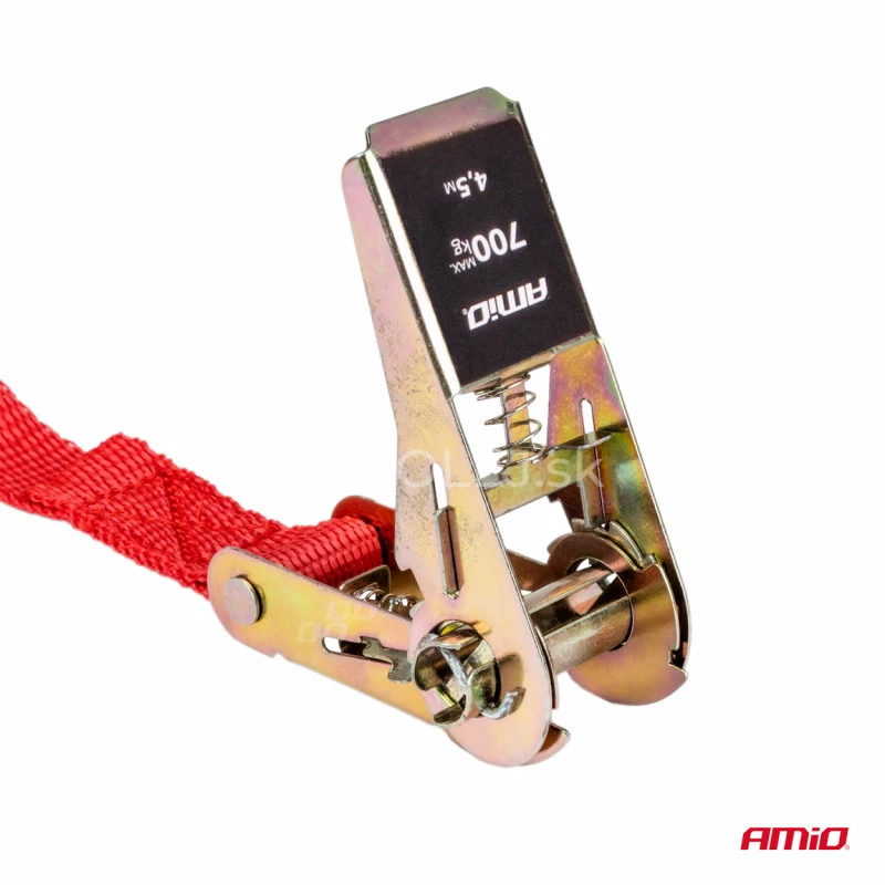 Upínacie pásy s račňou 700kg 25mm 4,5m 4ks BELT-03