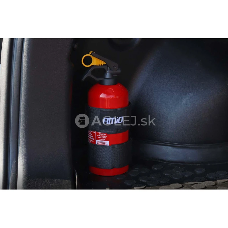 Držiak hasiaceho prístroja na suchý zips