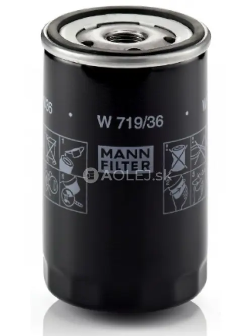 Olejov&yacute; filter MANN FILTER W 719/36