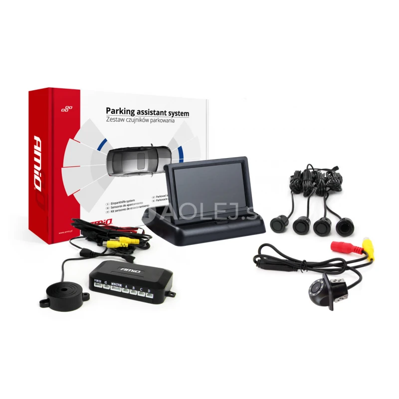 Parkovací asistent TFT02 4,3