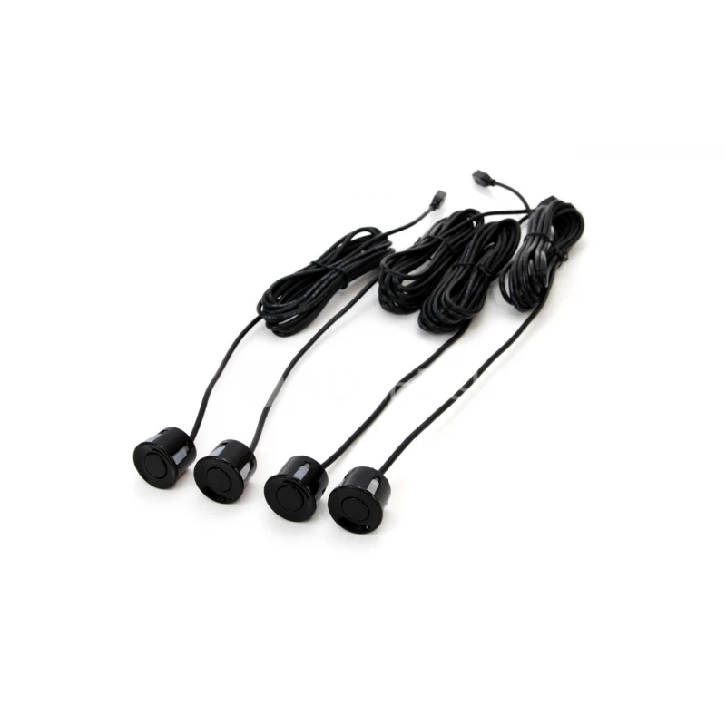 Parkovací asistent TFT02 4,3” s kamerou HD-502-IR 4-senzorové, čierne