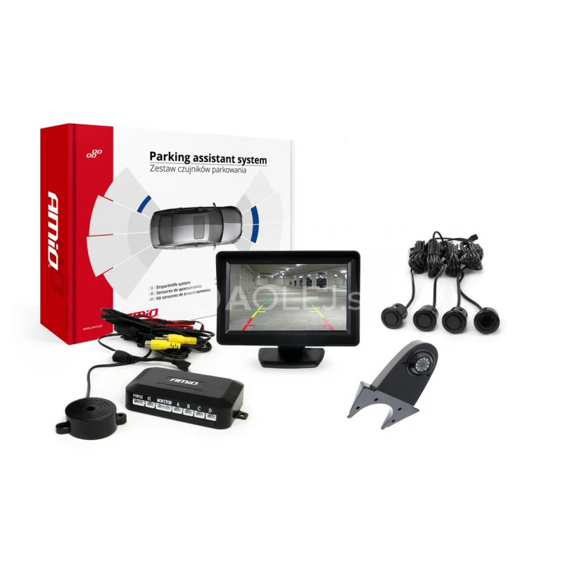 Parkovací asistent TFT01 4,3