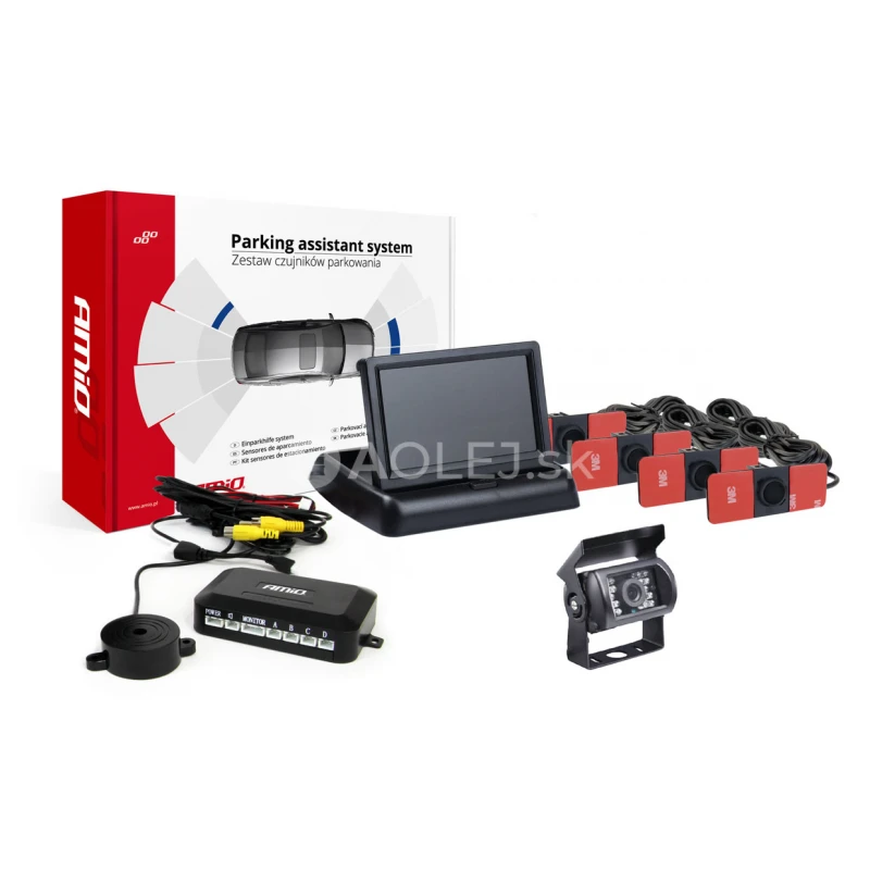 Parkovací asistent TFT02 4,3