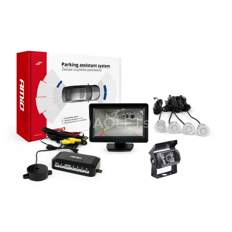 Parkovací asistent TFT01 4,3