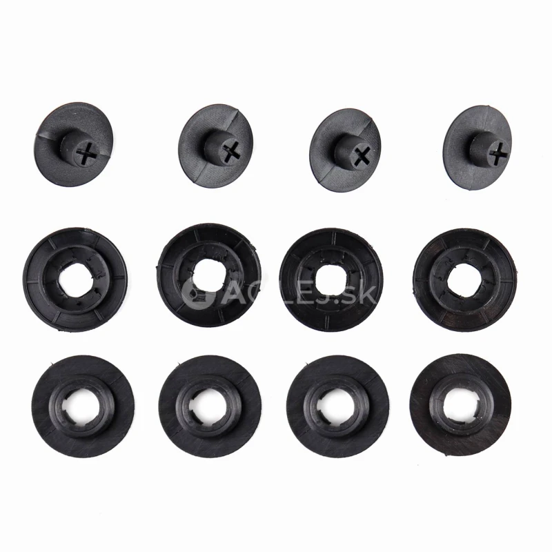 Kruhov&aacute; fix&aacute;cia so skrutkou na autokoberce