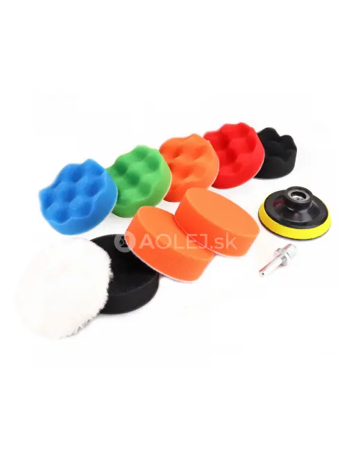 Sada le&scaron;tiacich kot&uacute;čov s adapt&eacute;rom 9ks + kot&uacute;č 80mm + adapt&eacute;r M14