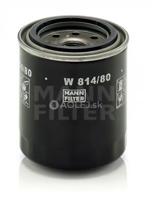 Olejov&yacute; filter MANN FILTER W 814/80