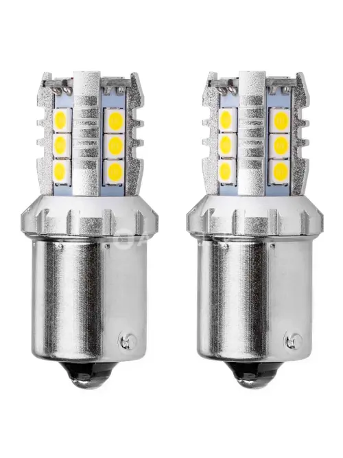 LED žiarovky CANBUS 3030 16SMD 1156 BA15S P21W R10W R5W White 12V/24V