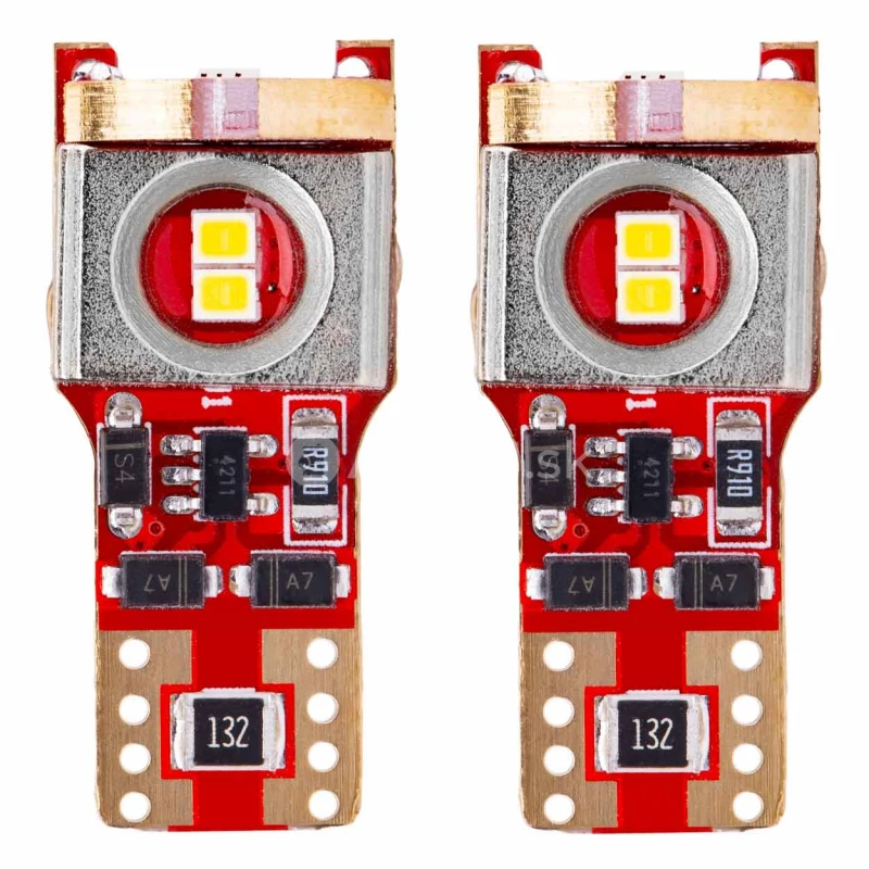 LED žiarovky CANBUS 2016 6SMD T10 W5W W10W White White 12V/24V