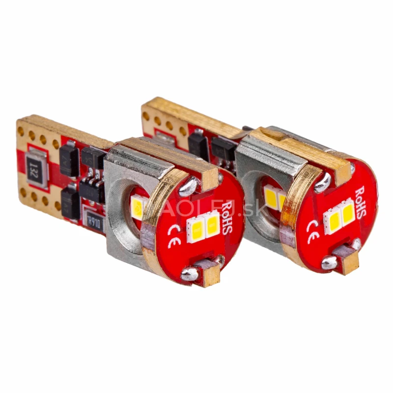 LED žiarovky CANBUS 2016 6SMD T10 W5W W10W White White 12V/24V