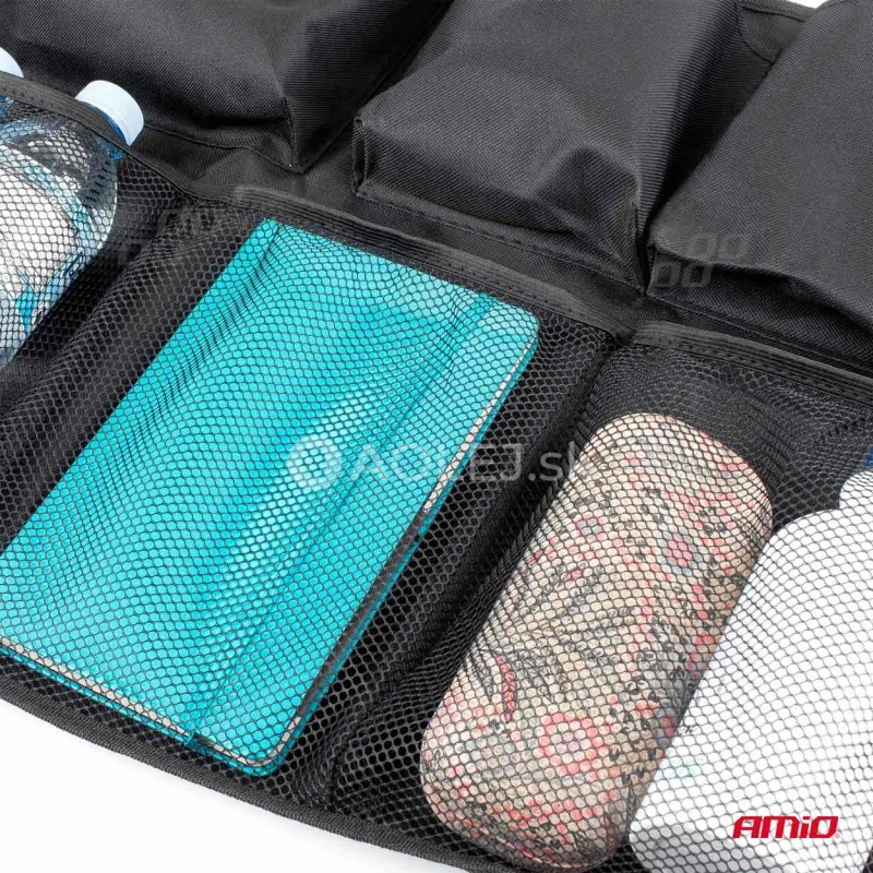 Univerz&aacute;lny organiz&eacute;r na zavesenie na zadn&eacute; sedadl&aacute; do kufra auta 89x46cm