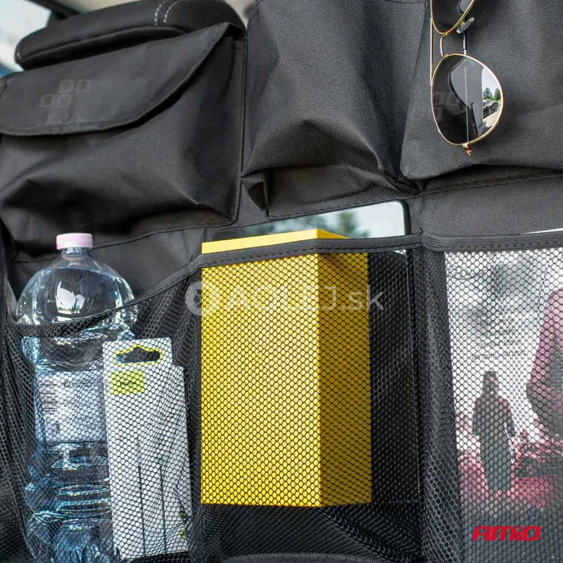Univerz&aacute;lny organiz&eacute;r na zavesenie na zadn&eacute; sedadl&aacute; do kufra auta 89x46cm
