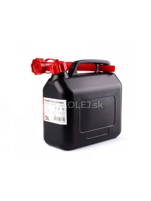 Kanister na benz&iacute;n plastov&yacute; 5L