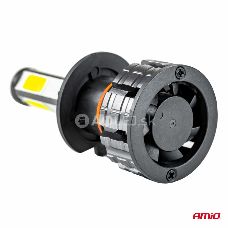 LED žiarovky hlavn&eacute;ho svietenia H7 COB 4Side AMiO