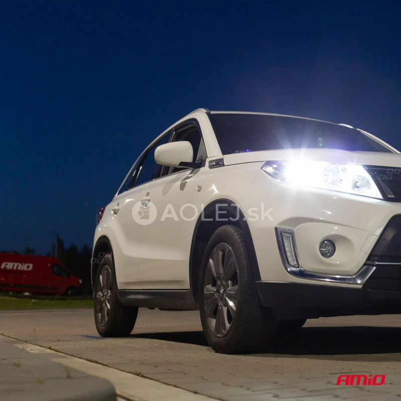 LED žiarovky hlavn&eacute;ho svietenia H7 COB 4Side AMiO