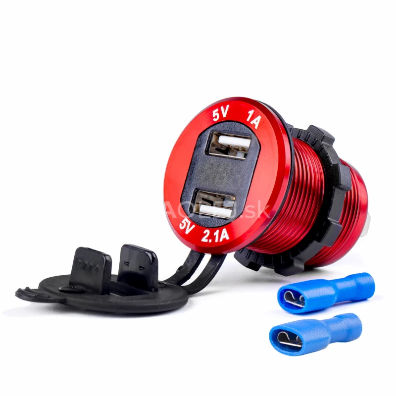 Nabíjačka 2xUSB 12/24V MOD-11