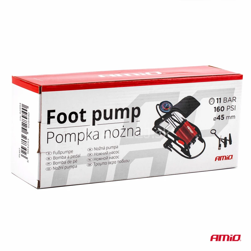 Nožn&aacute; pumpa HQ 2xO45mm PU07