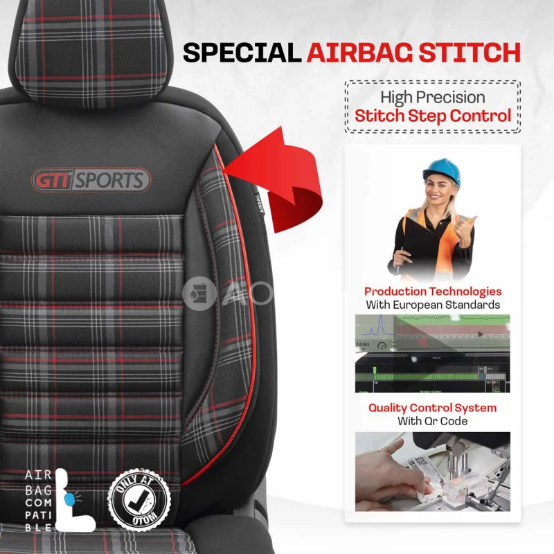 Sada autopoťahov OTOM GTI SPORT 801