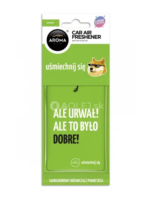 Osviežovač vzduchu AROMA CAR LETS SMILE Pomelo