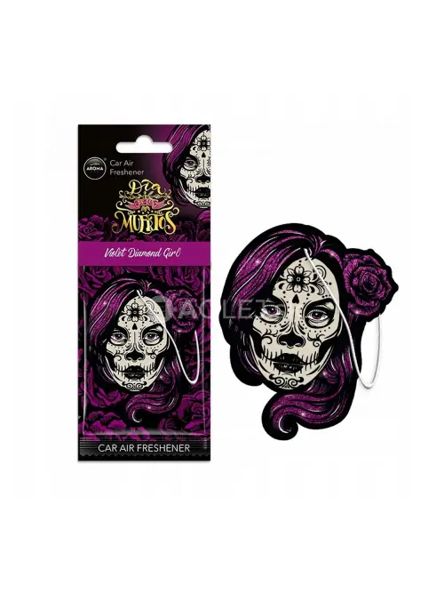 Osviežovač vzduchu AROMA CAR MUERTOS Violet Girl Spicy Delight