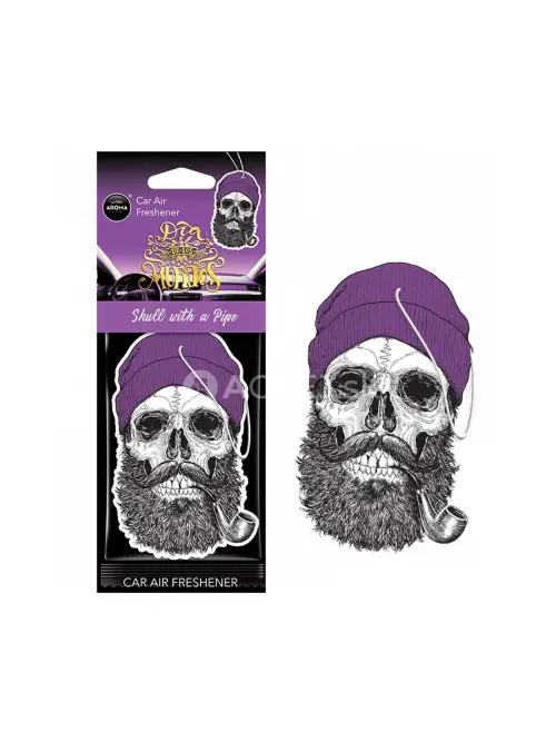 Osviežovač vzduchu AROMA CAR MUERTOS Skull with a Pipe Coral Stuff