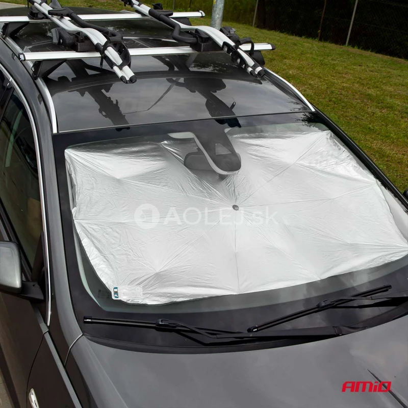 Slnečn&aacute; clona do auta - D&aacute;ždnik 140x79cm