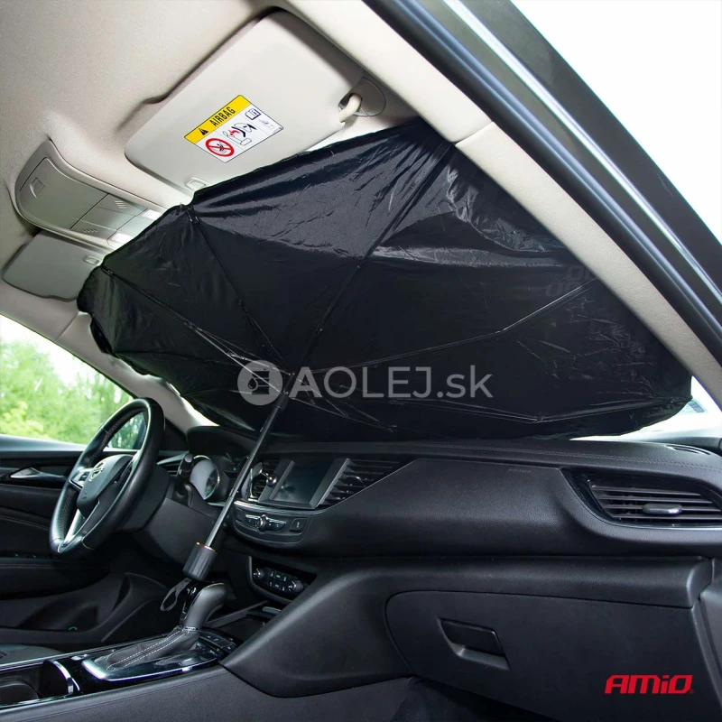 Slnečn&aacute; clona do auta - D&aacute;ždnik 140x79cm