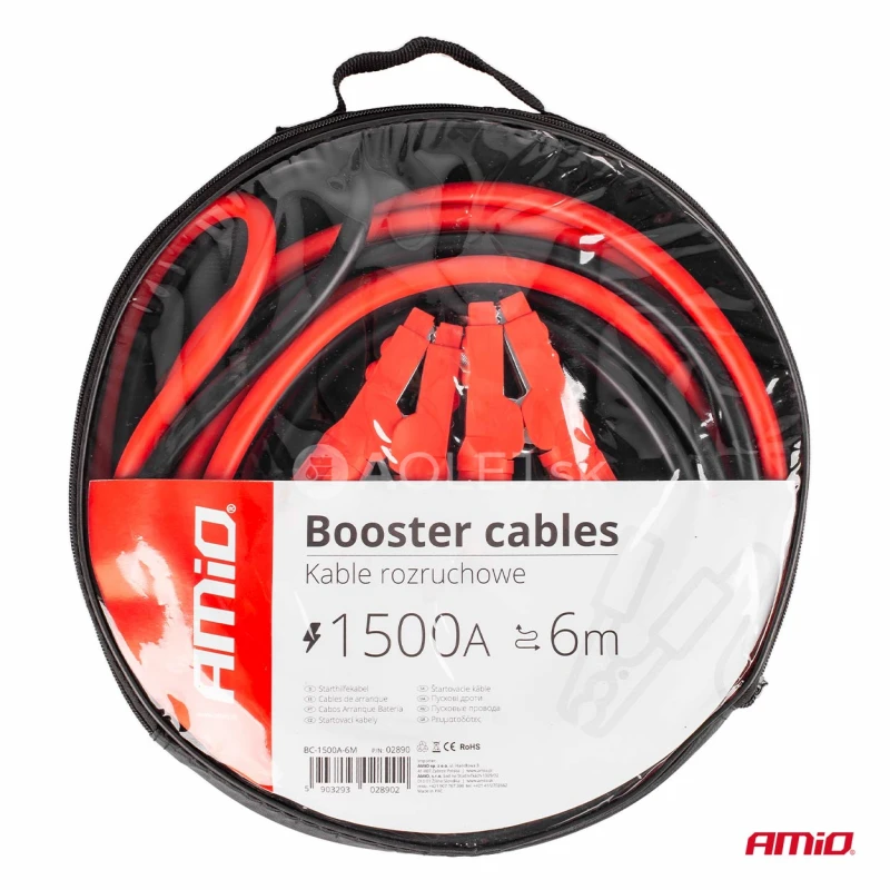 &Scaron;tartovacie k&aacute;ble 1500A - 6m