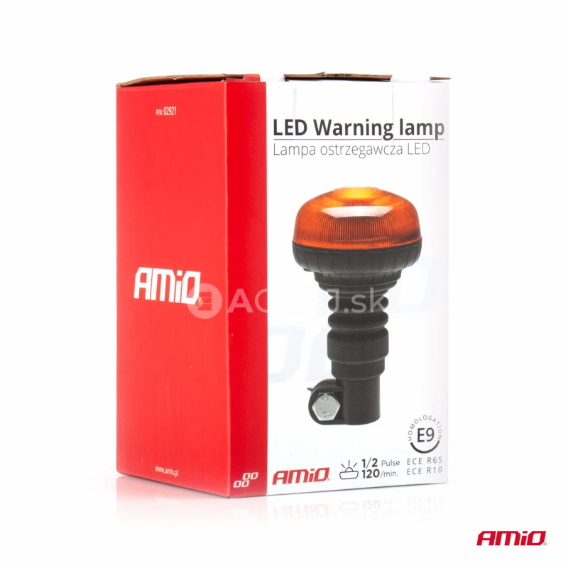 Výstražný maják W21pl tyčový Flexi R65 R10 18LED 12 / 24V IP56