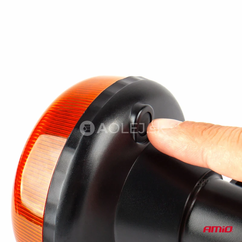 Výstražný maják W21p na tyč R65 R10 18LED 12/24V IP56