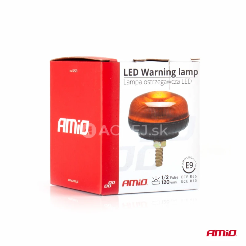 Výstražný maják W21sb na skrutke R65 R10 18LED 12/24V IP56