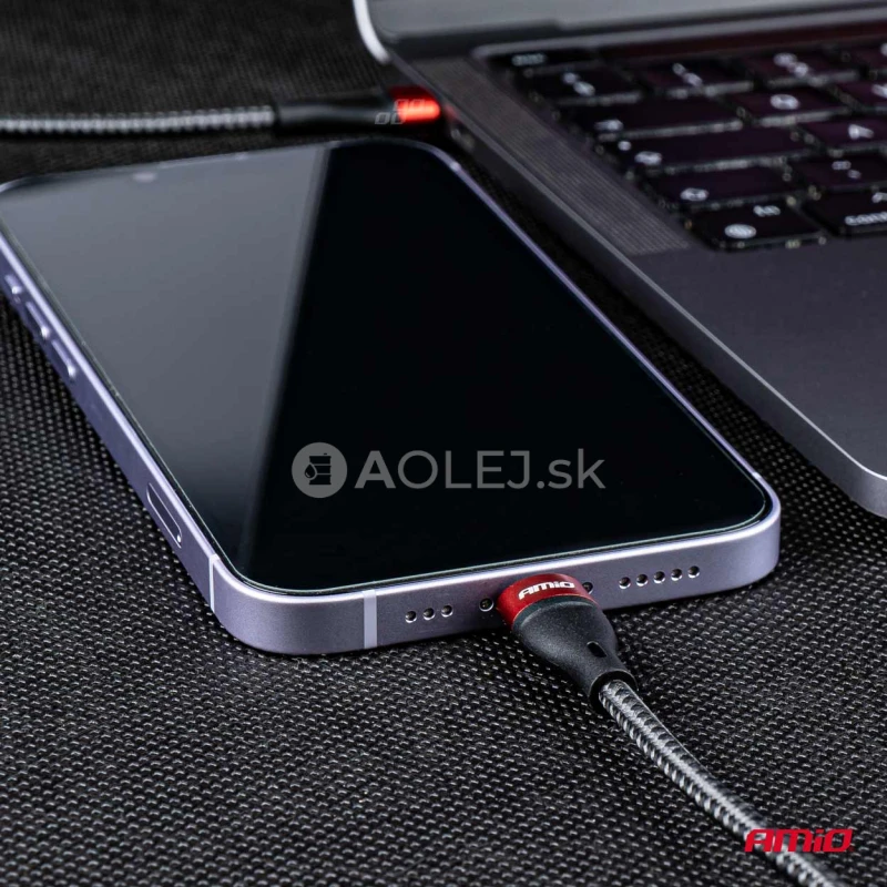 Kábel USB-C+Lightning 200 cm FullLINK UC-19