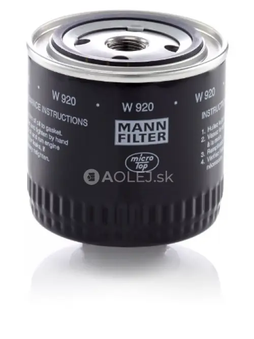 Olejov&yacute; filter MANN FILTER W 920