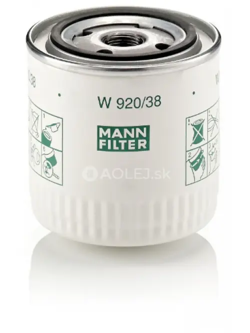 Olejov&yacute; filter MANN FILTER W 920/38