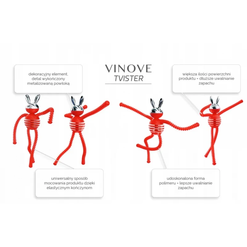 Osviežovač vzduchu do auta VINOVE TVISTER OSLO