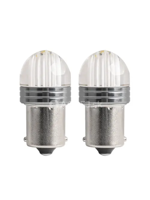 LED žiarovky STANDARD P21W 9SMD 12V Clear white