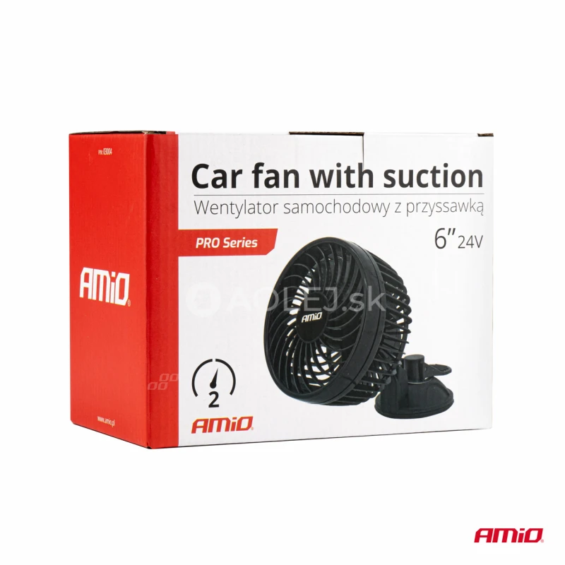 Ventilátor do auta s prísavkou 6