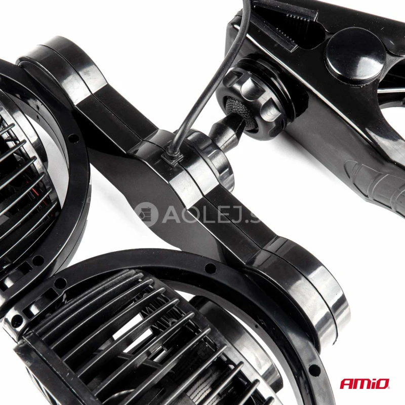 Ventilátor do auta s klipom 2x4