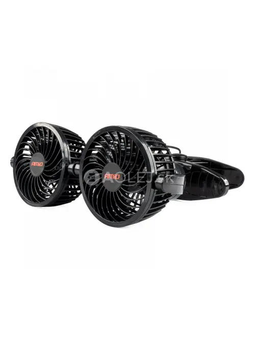 Ventilátor do auta s klipom 2x4
