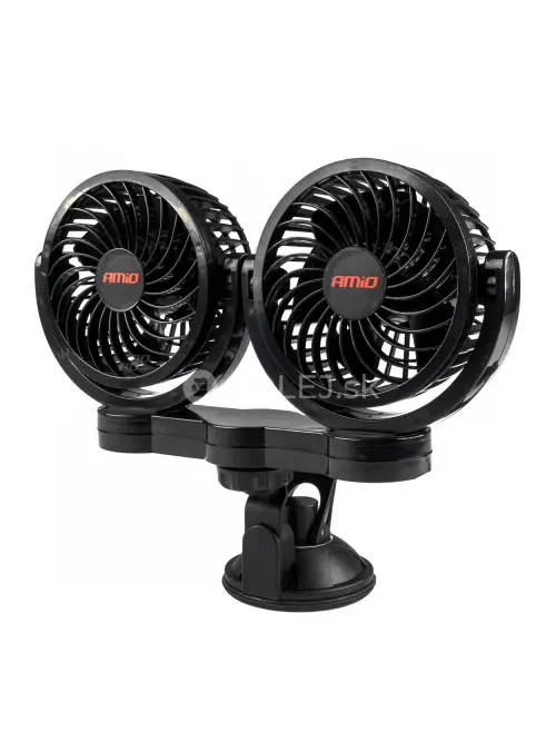 Ventilátor do auta s prísavkou 2x4