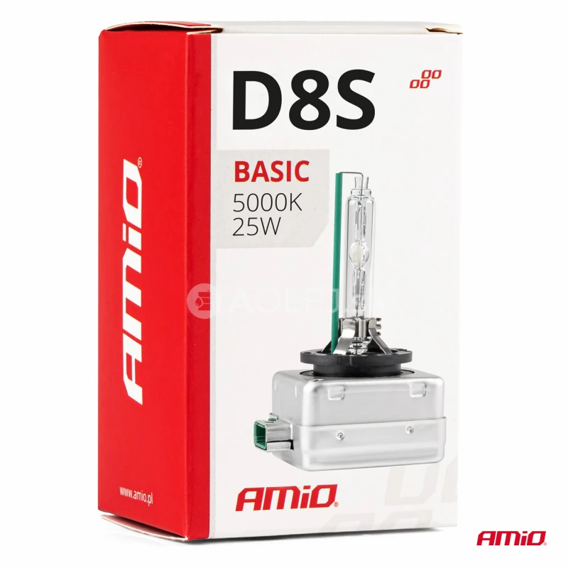 Xenónová výbojka D8S 35W 5000K AMiO BASIC
