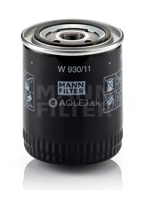 Olejov&yacute; filter MANN FILTER W 930/11