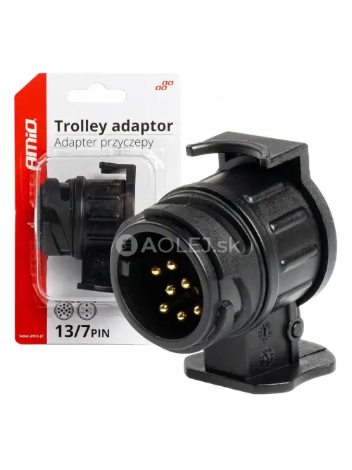 Redukcia zásuvky ťažného zariadenia 13/7