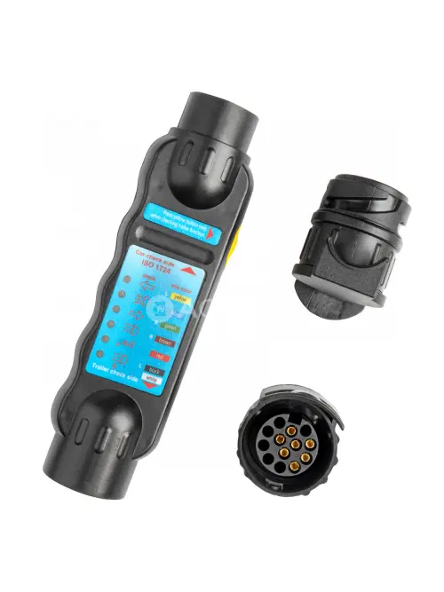 Tester zásuviek a zástrčiek prívesov 7/13PIN