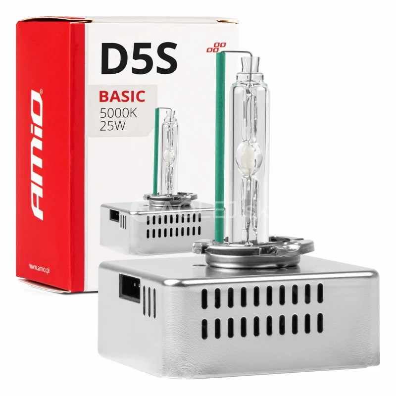 Xen&oacute;nov&aacute; v&yacute;bojka D5S 25W 5000K AMiO BASIC