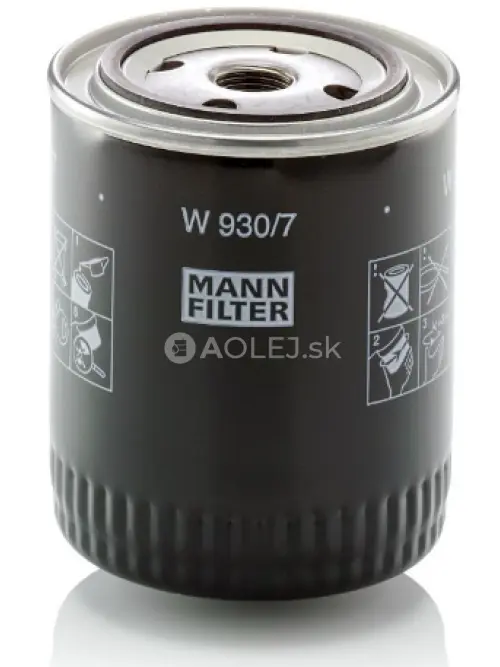 Olejov&yacute; filter MANN FILTER W 930/7